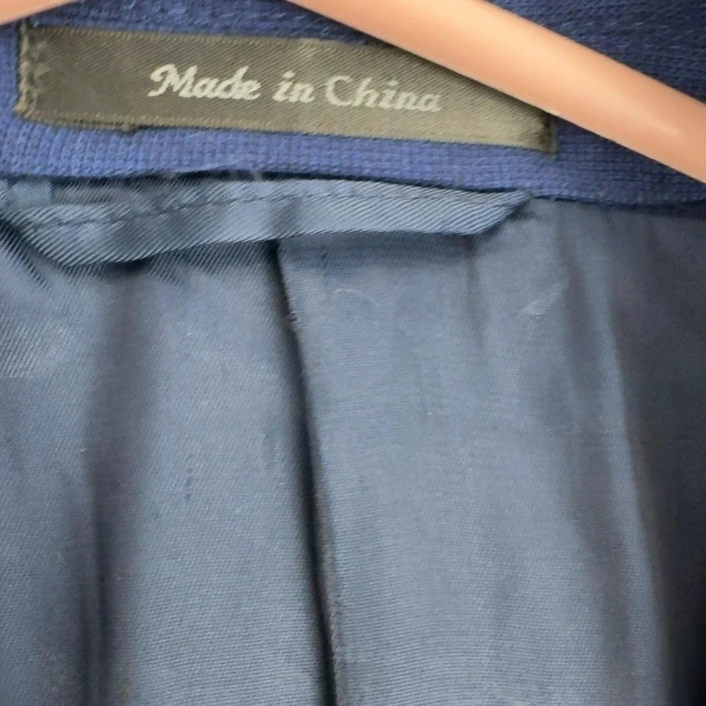Lauren Ralph Lauren Blazer Mens 40R Blue Wool Two Button Professional‎ Classic